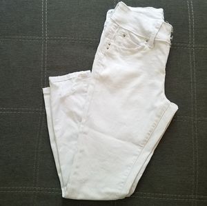 White Distressed Jeans